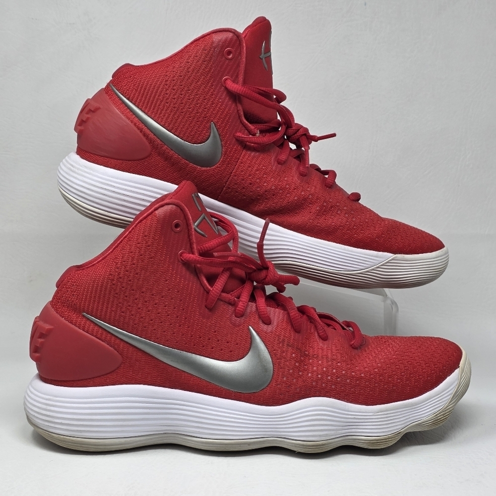 Nike Hyperdunk 2017 TB University Red 897813-600 Women's Size 13 Pre-owned